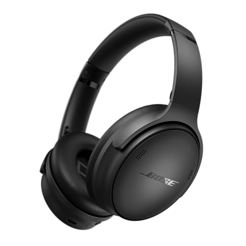 Bose QuietComfort Wireless Noise Cancelling Headphones, Bluetooth Over Ear Headphones with Up to 24 Hours of Battery Life (Renewed)